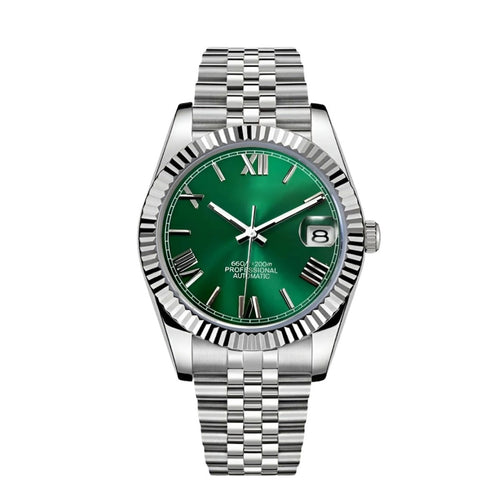 Datejust Green Roman