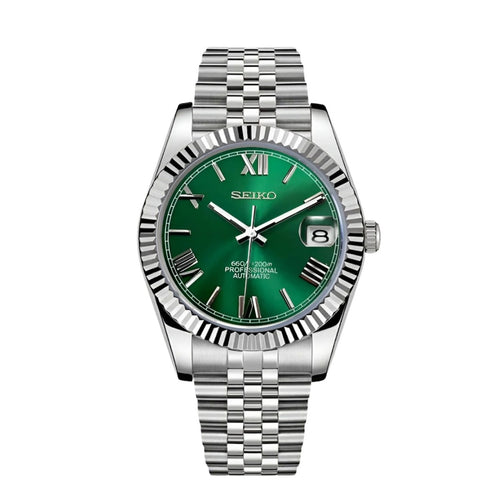 Datejust Green Roman
