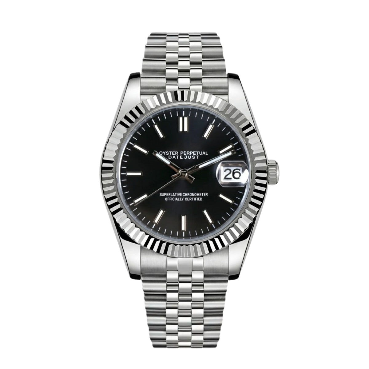 Datejust Black Roman