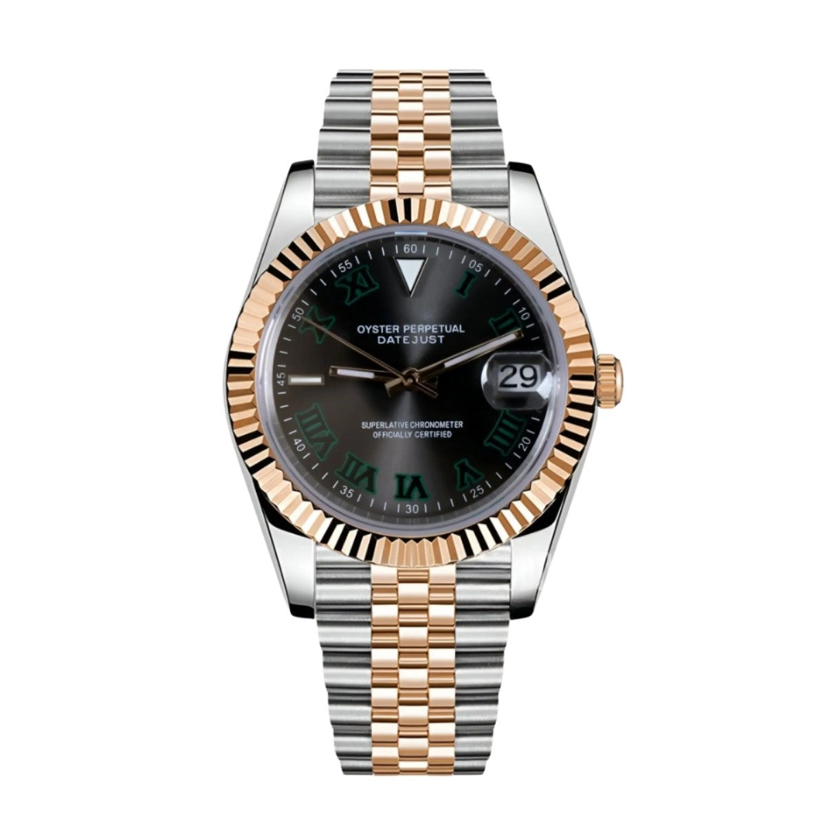Datejust Wimbledon Silver Bronze