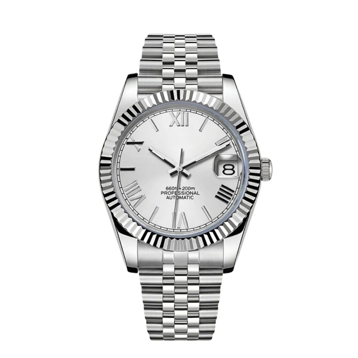 Datejust White Roman