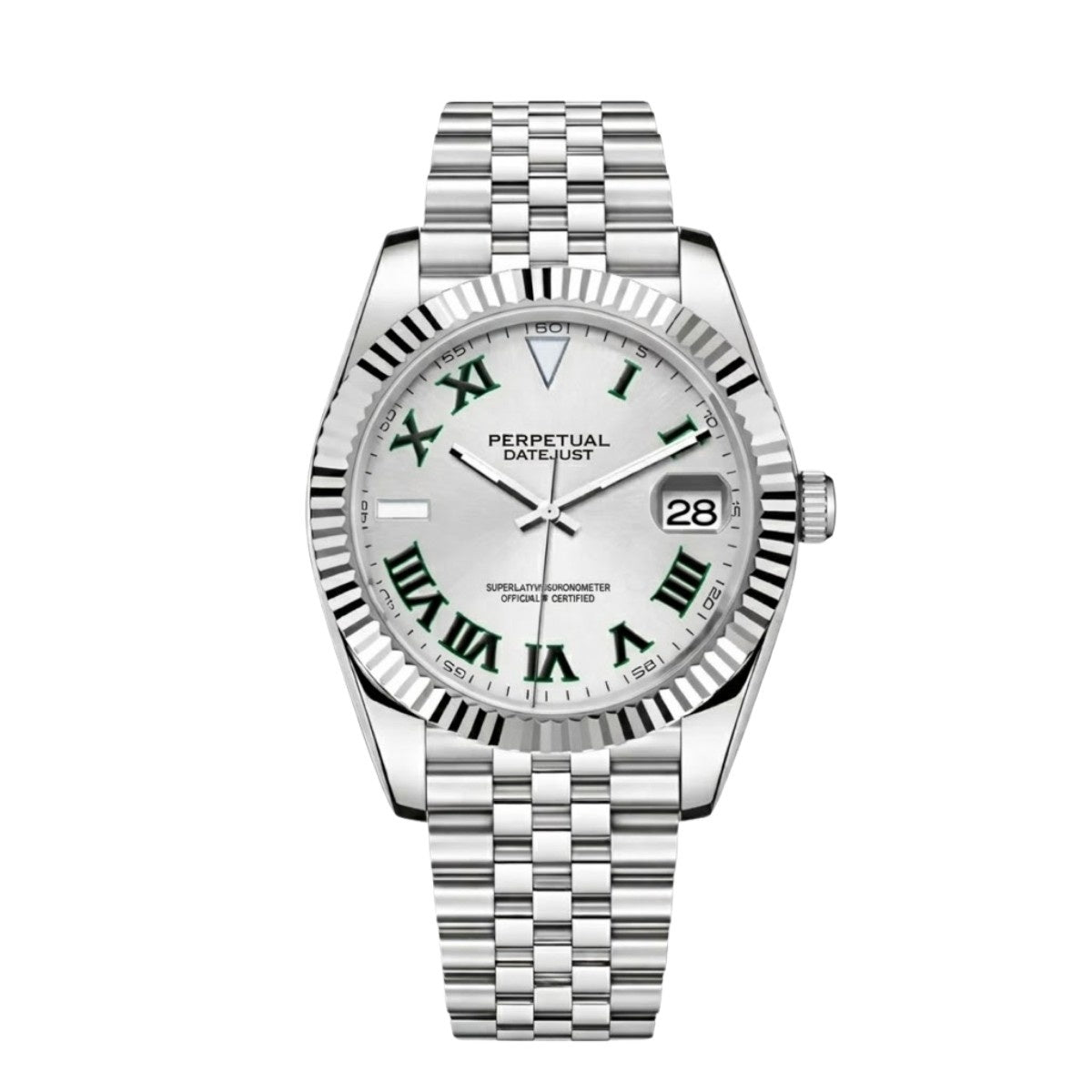 Datejust Wimbledon White