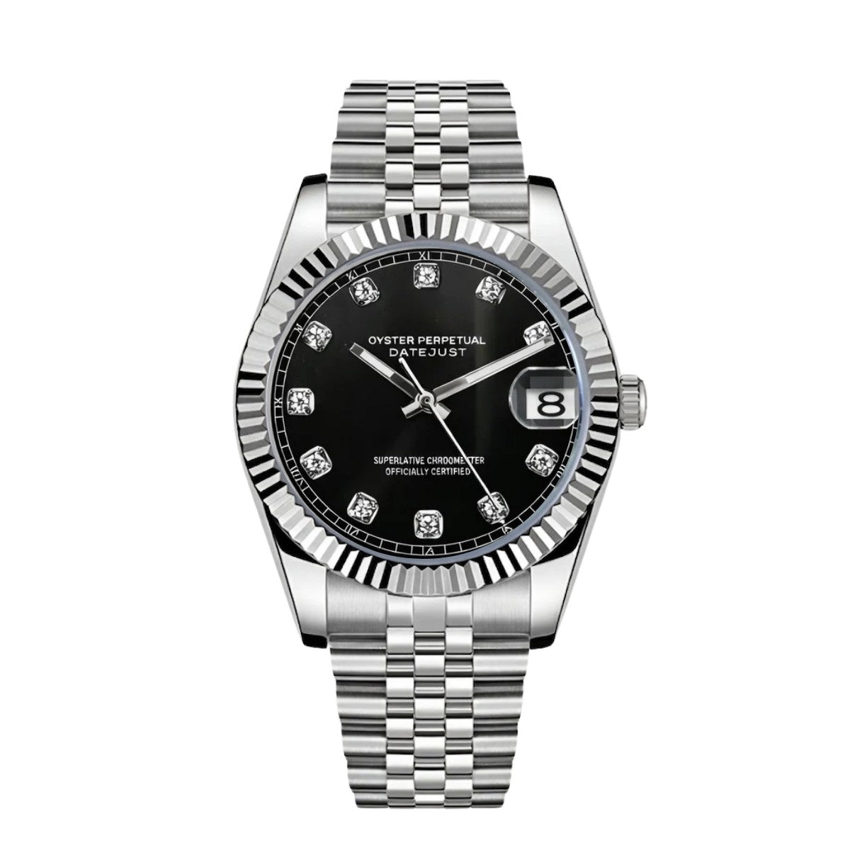 Datejust Diamond Black