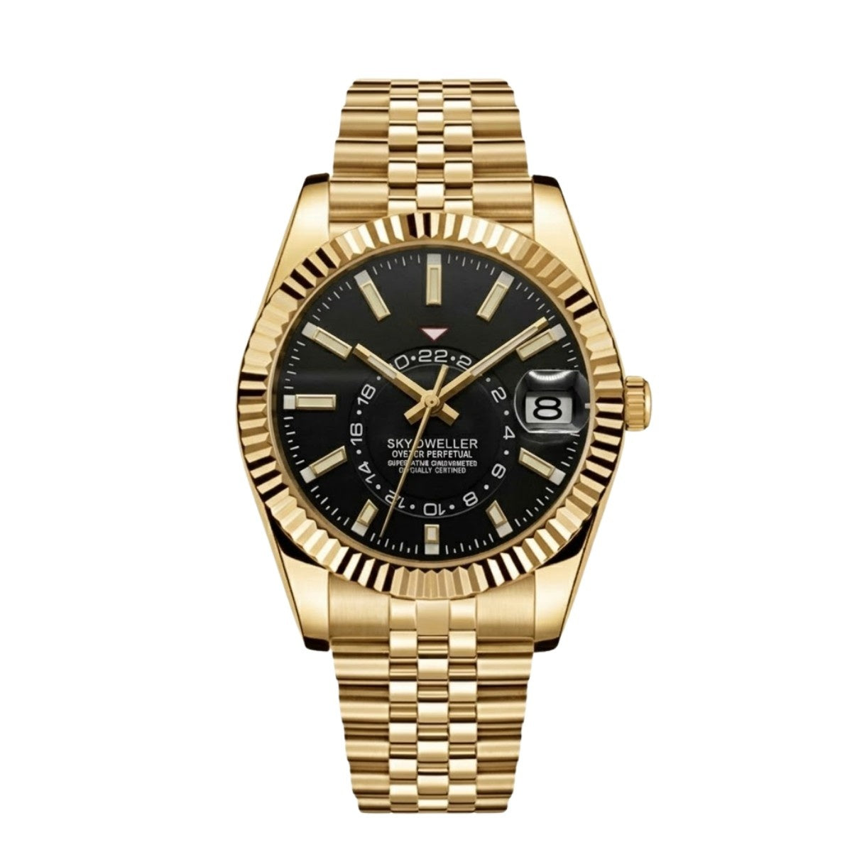 Datejust Sky Dweller Gold Black