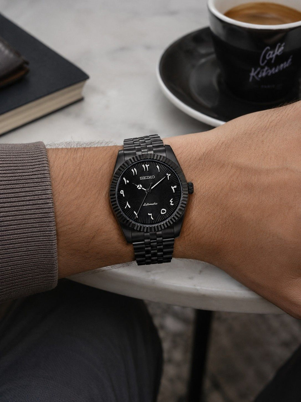 Datejust Arabic Full Black