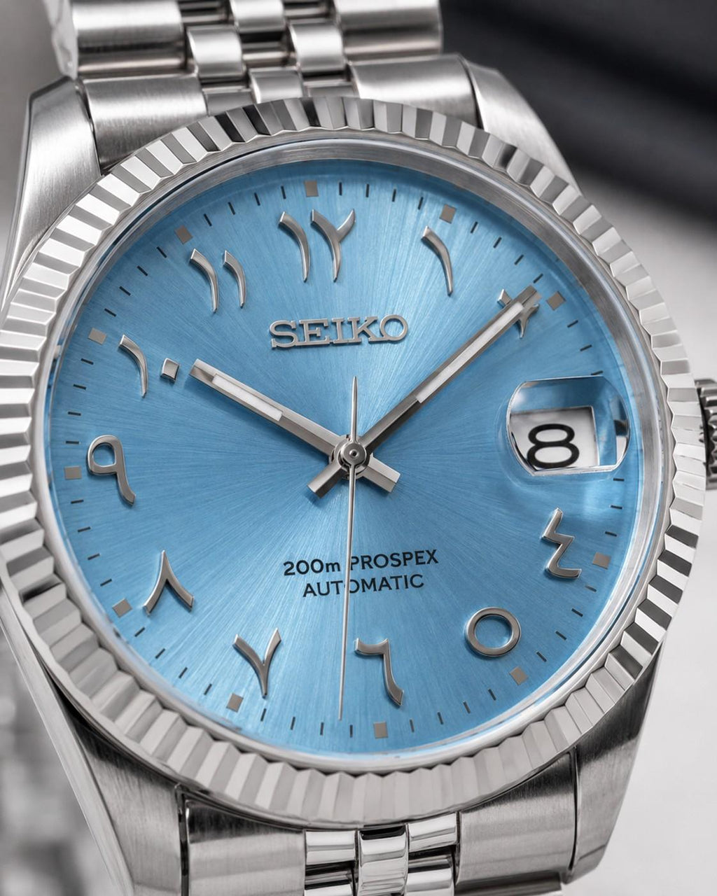 Datejust Arabic Ice Blue