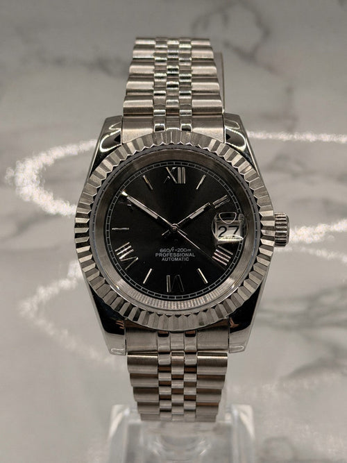 Datejust Black Roman