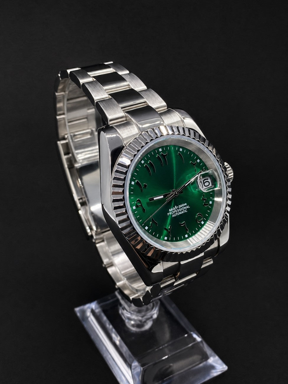 Datejust Arabic Green