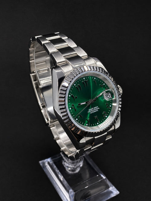 Datejust Arabic Green