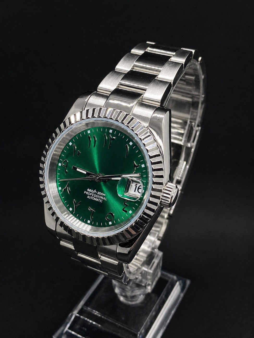 Datejust Arabic Green