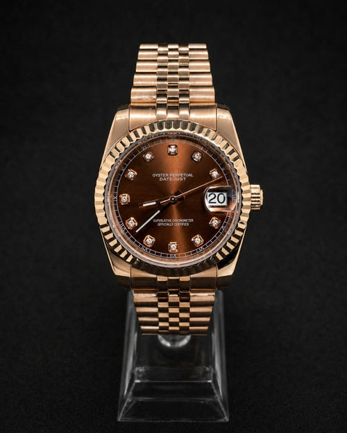 Datejust Diamond Bronze Rose Gold