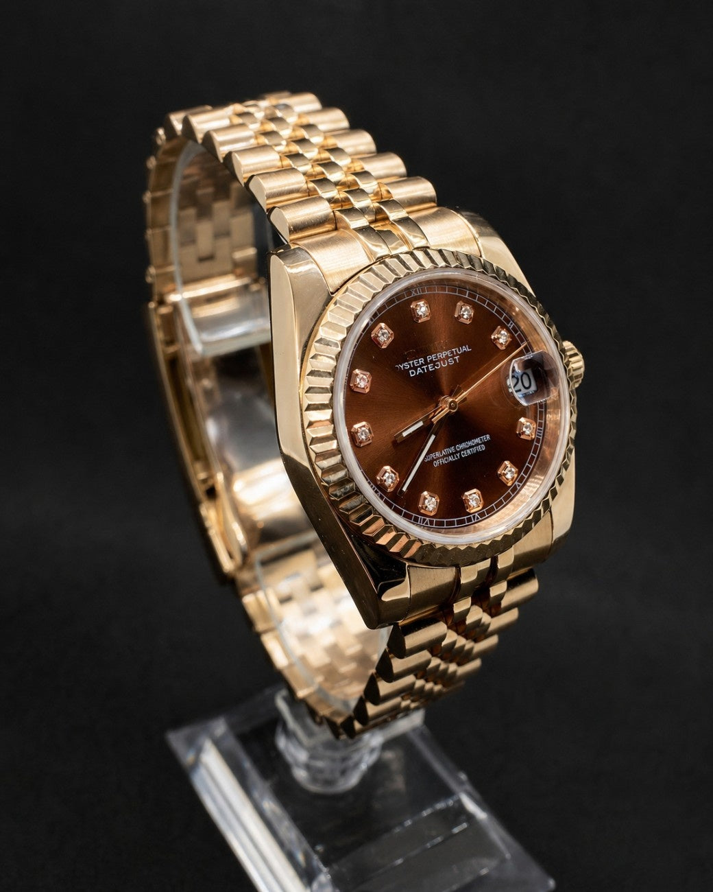Datejust Diamond Bronze Rose Gold