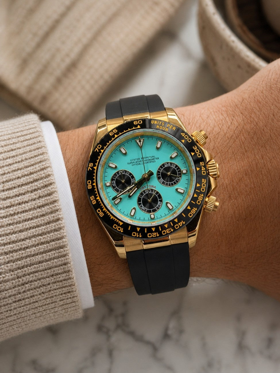 Seitona Gold Ice Blue