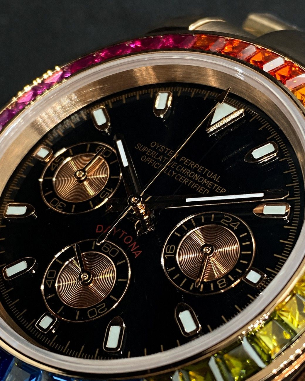 Seitona Rose Gold Rainbow
