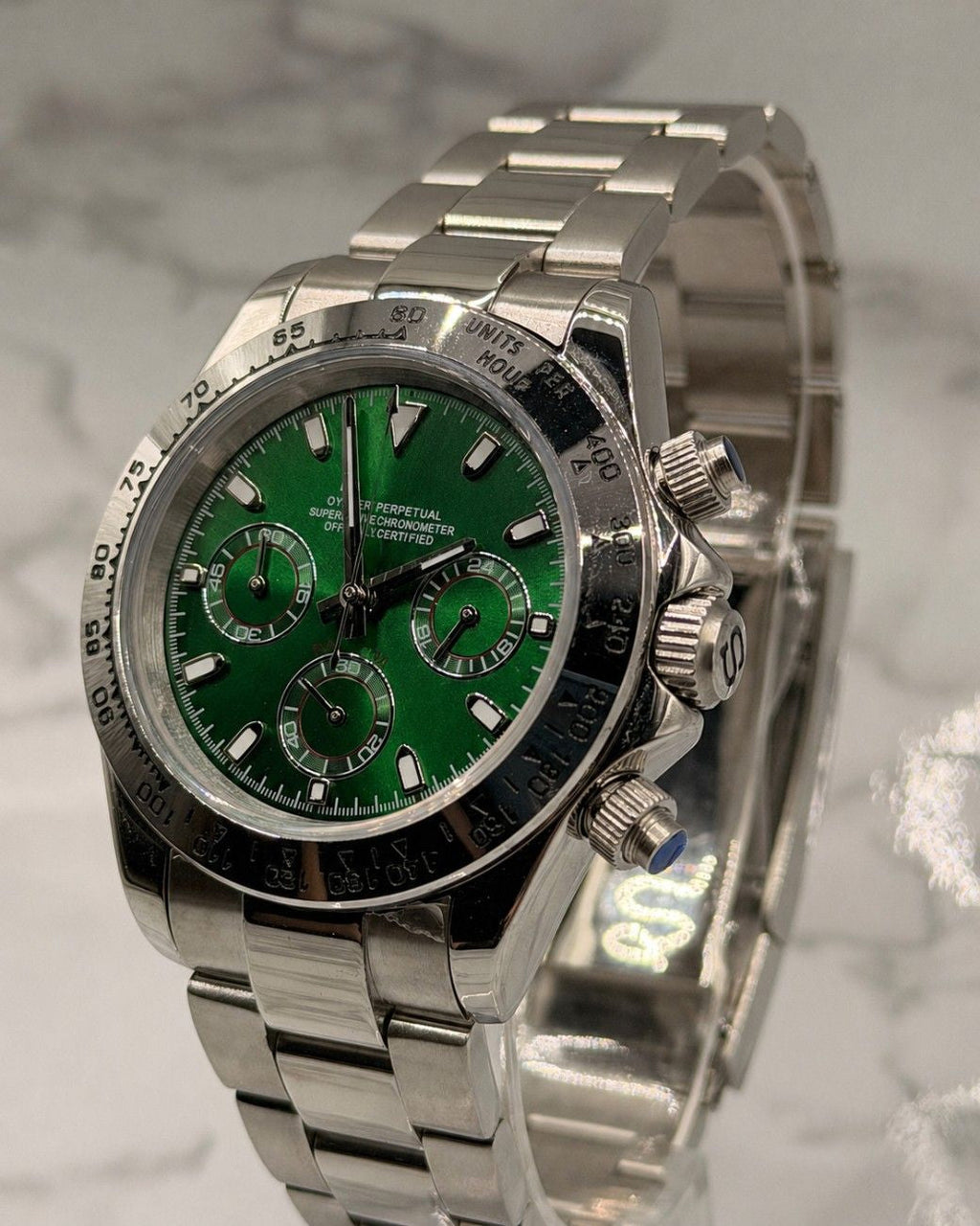 Seitone Silver Green