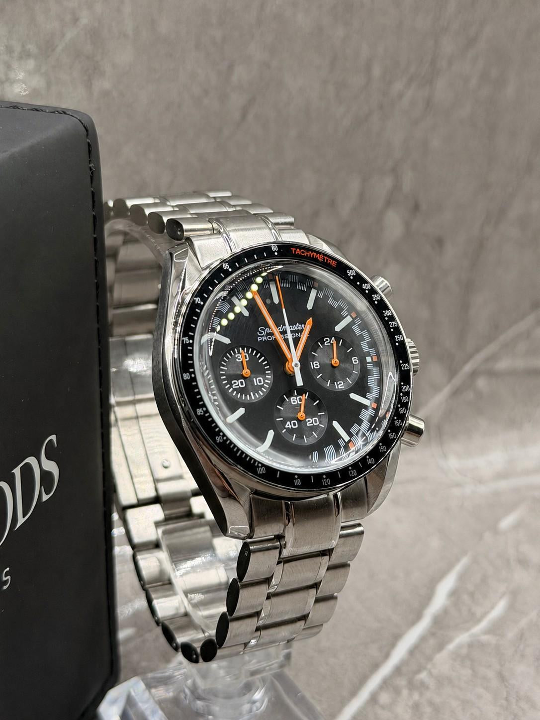 Speedeiko Chrono Black & Orange