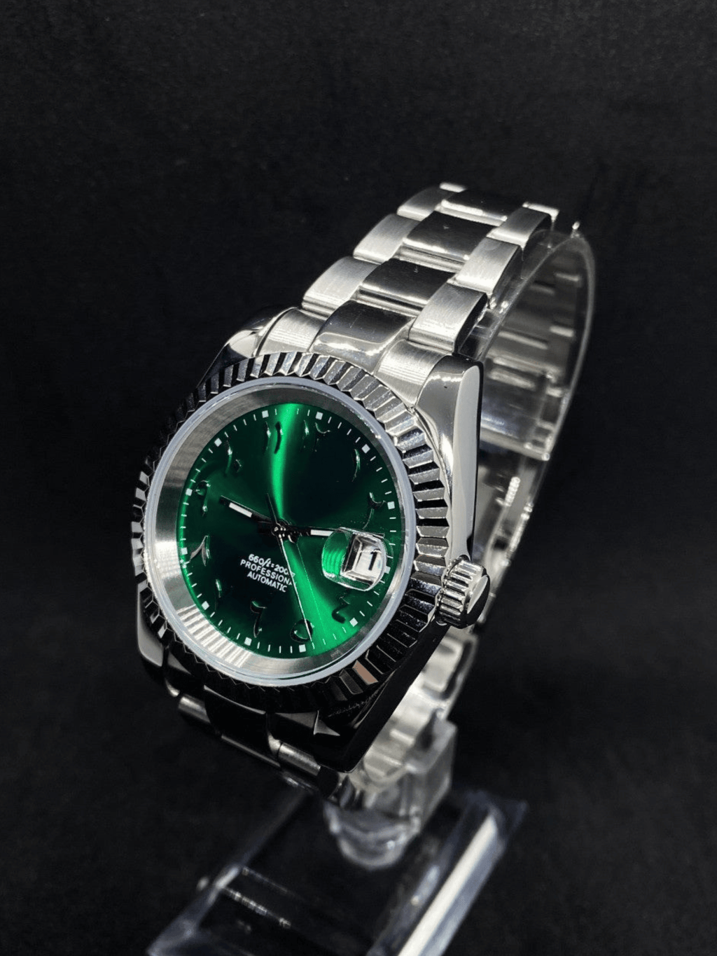 Datejust Arabic Green
