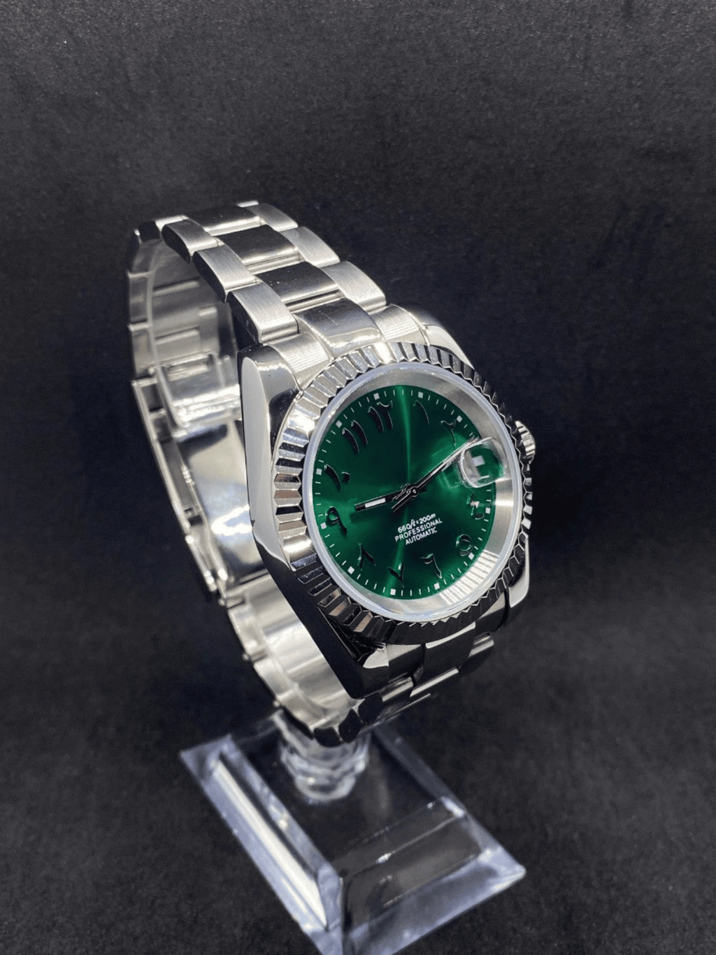 Datejust Arabic Green