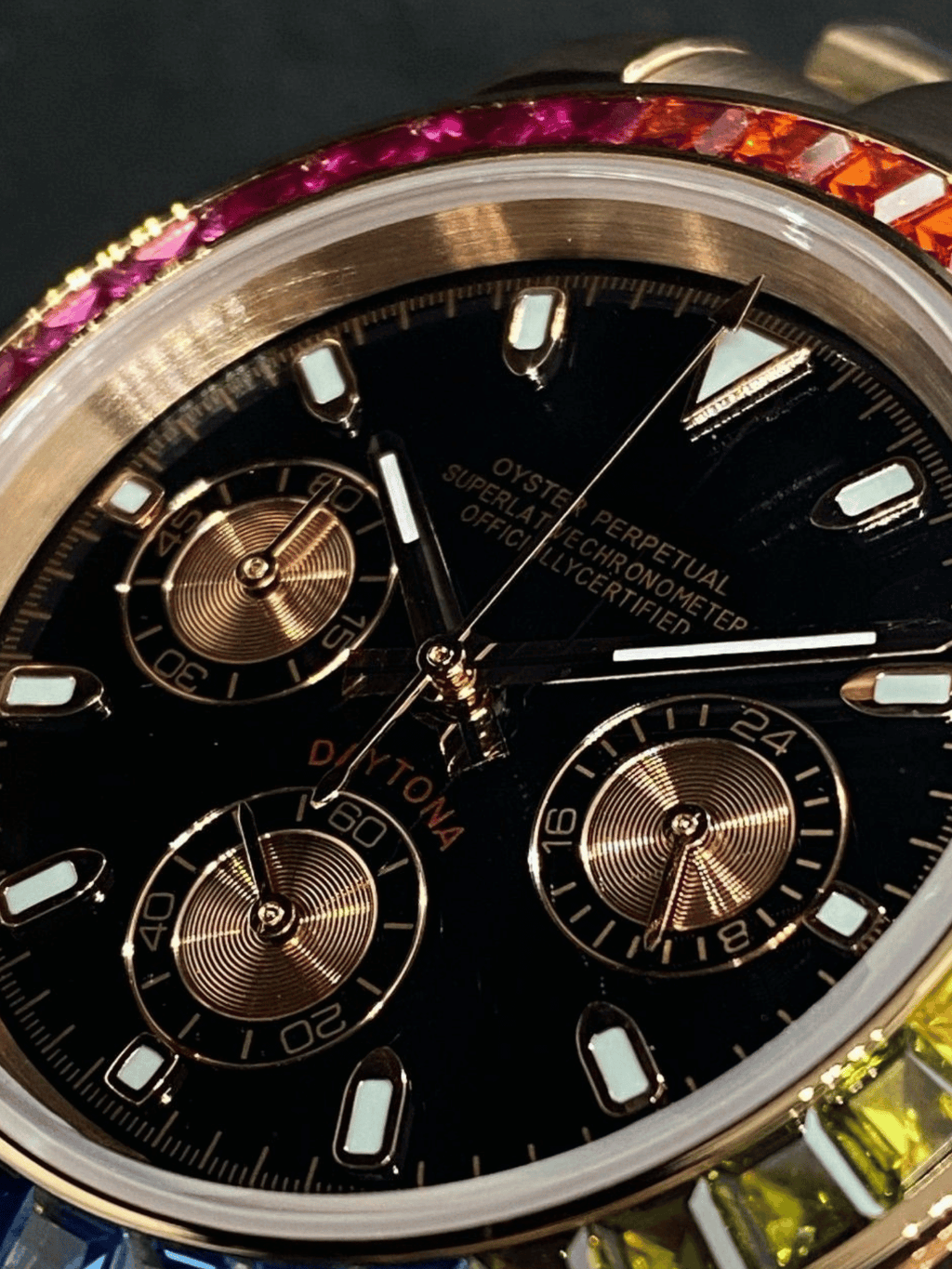 Seitona Rose Gold Rainbow