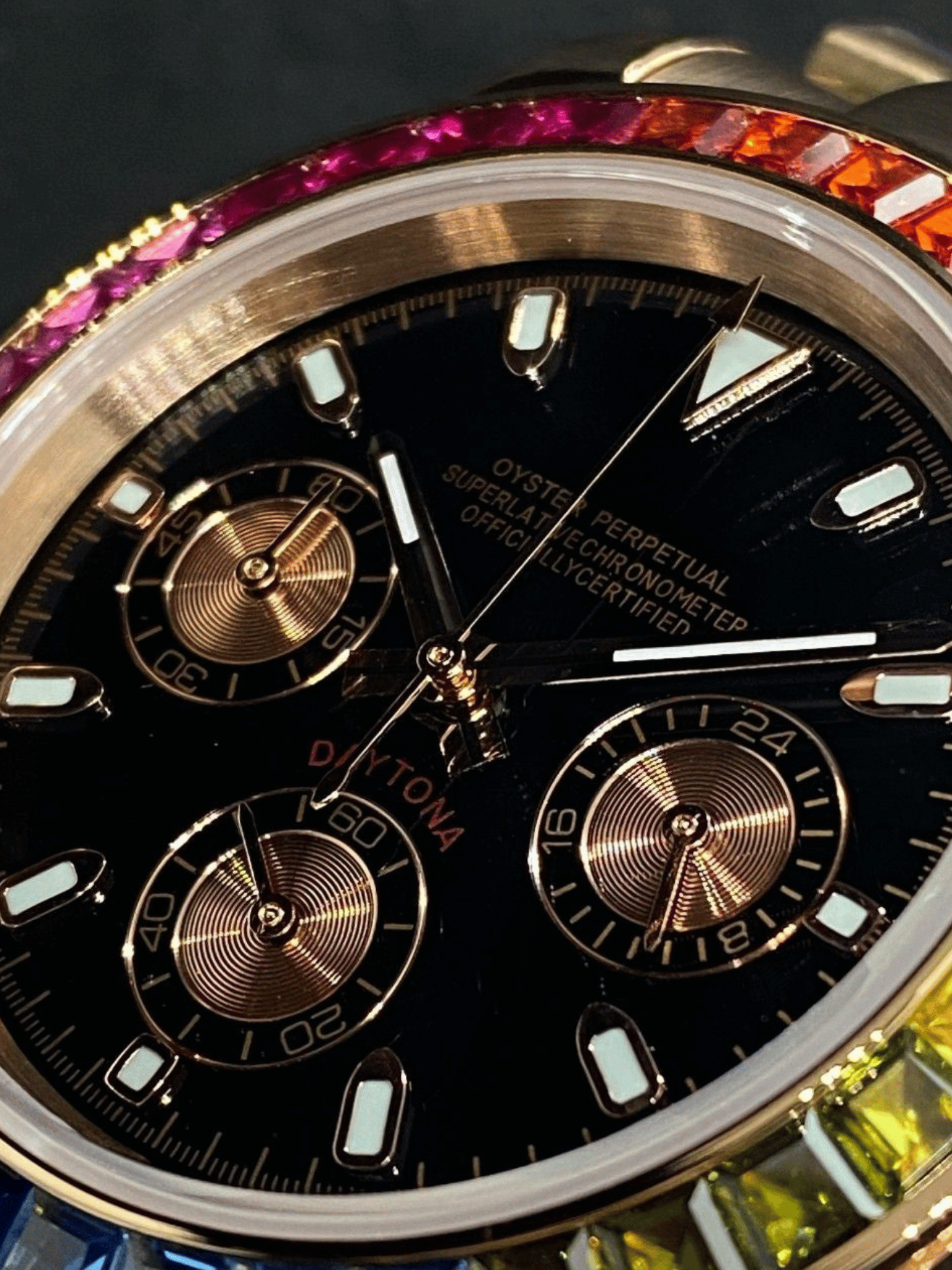 Seitona Rose Gold Rainbow