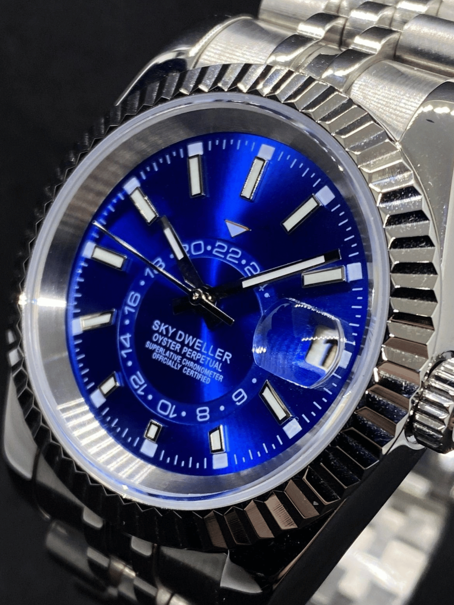 Datejust Sky Dweller Blue