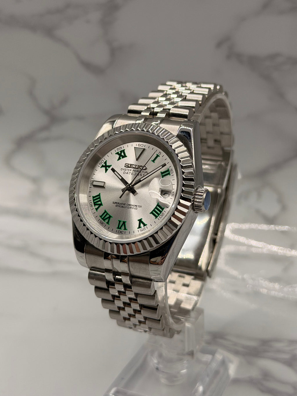 Datejust Wimbledon White
