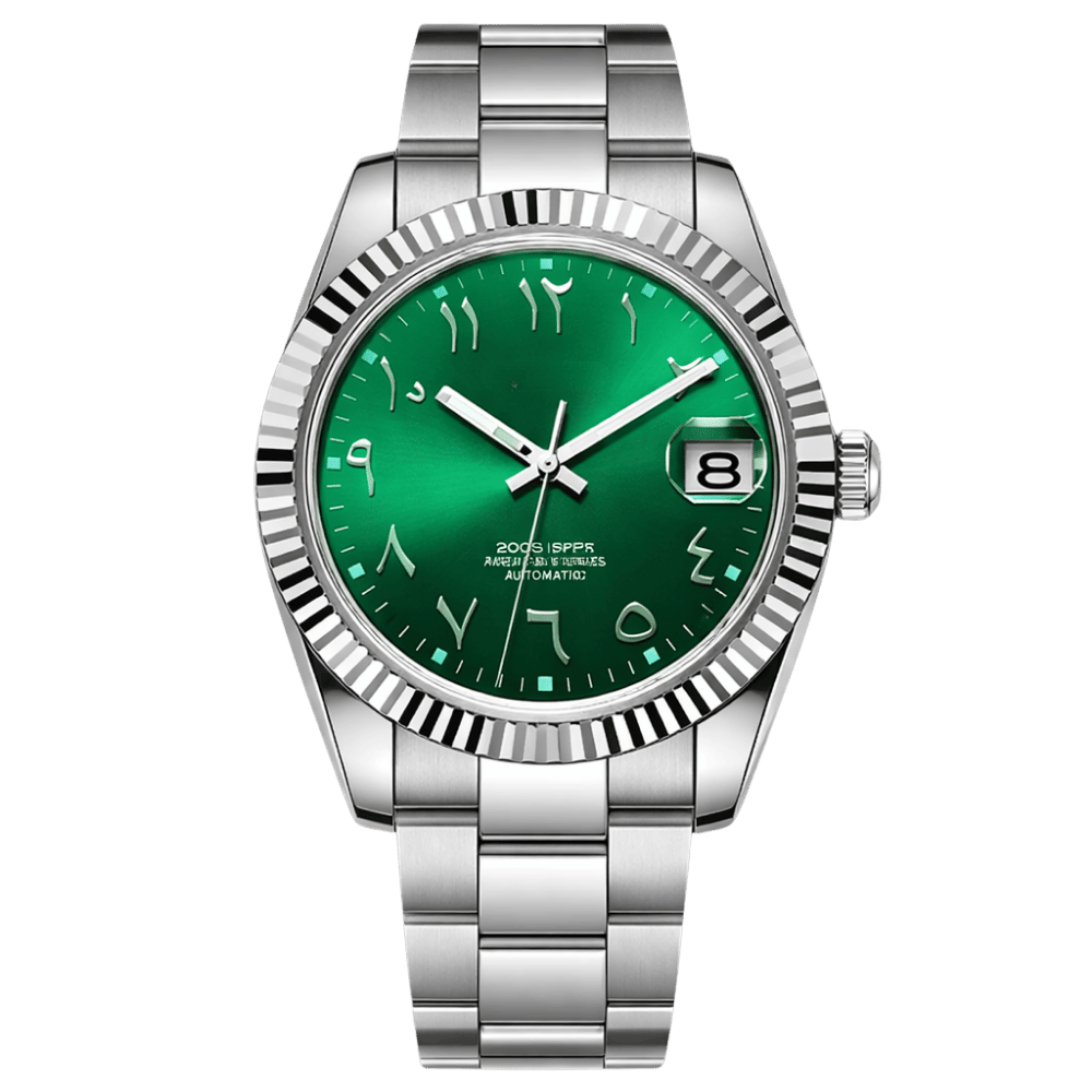 Datejust Arabic Green