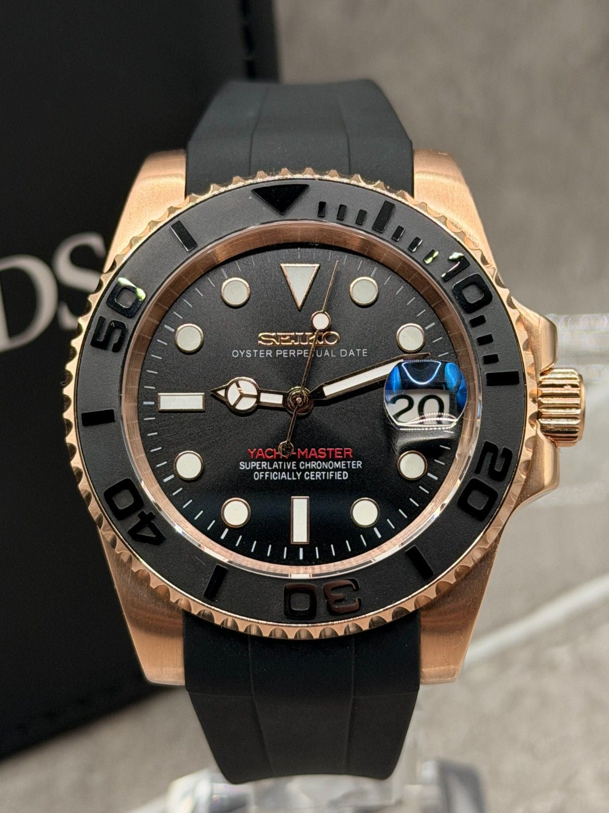 Yatcheiko Master Rose Gold Black