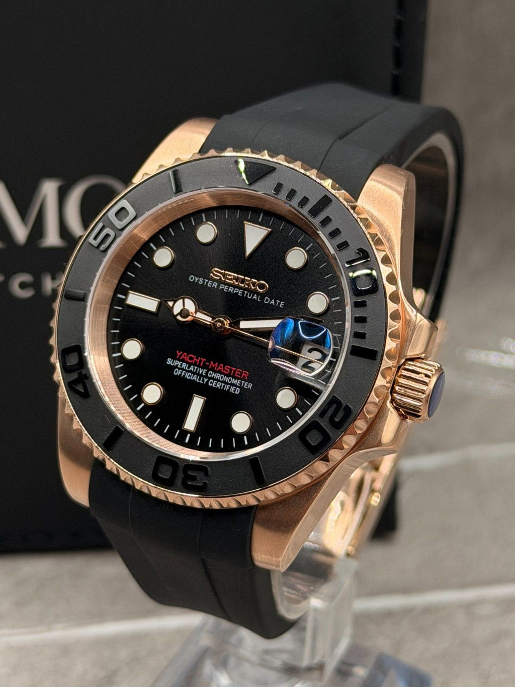 Yatcheiko Master Rose Gold Black