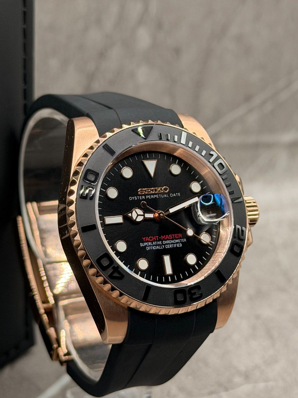 Yatcheiko Master Rose Gold Black