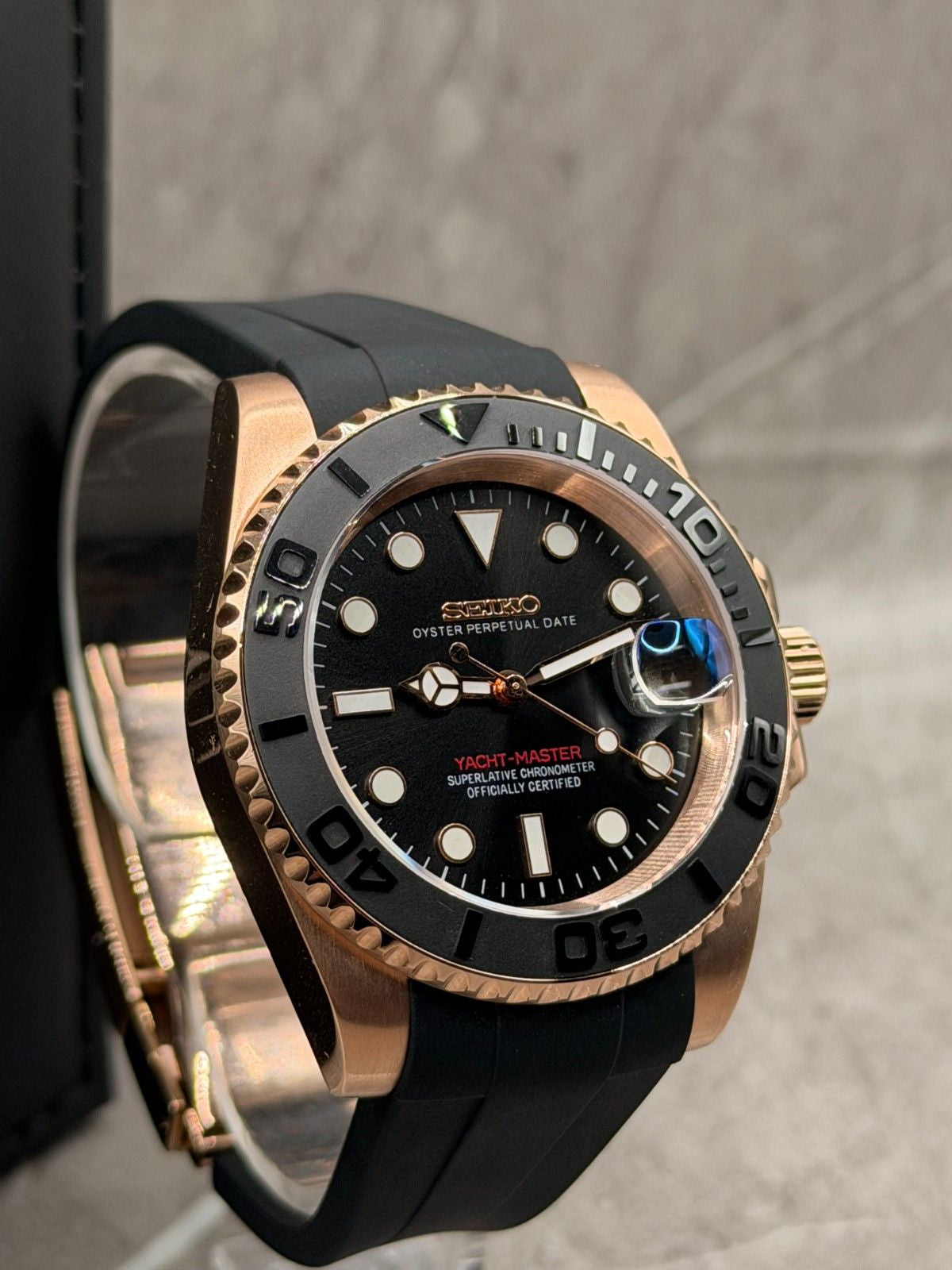 Yatcheiko Master Rose Gold Black