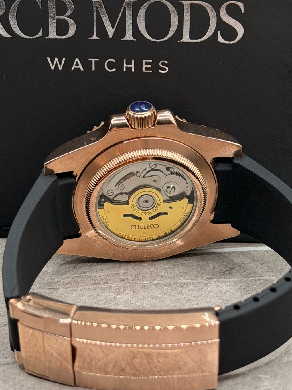 Yatcheiko Master Rose Gold Black