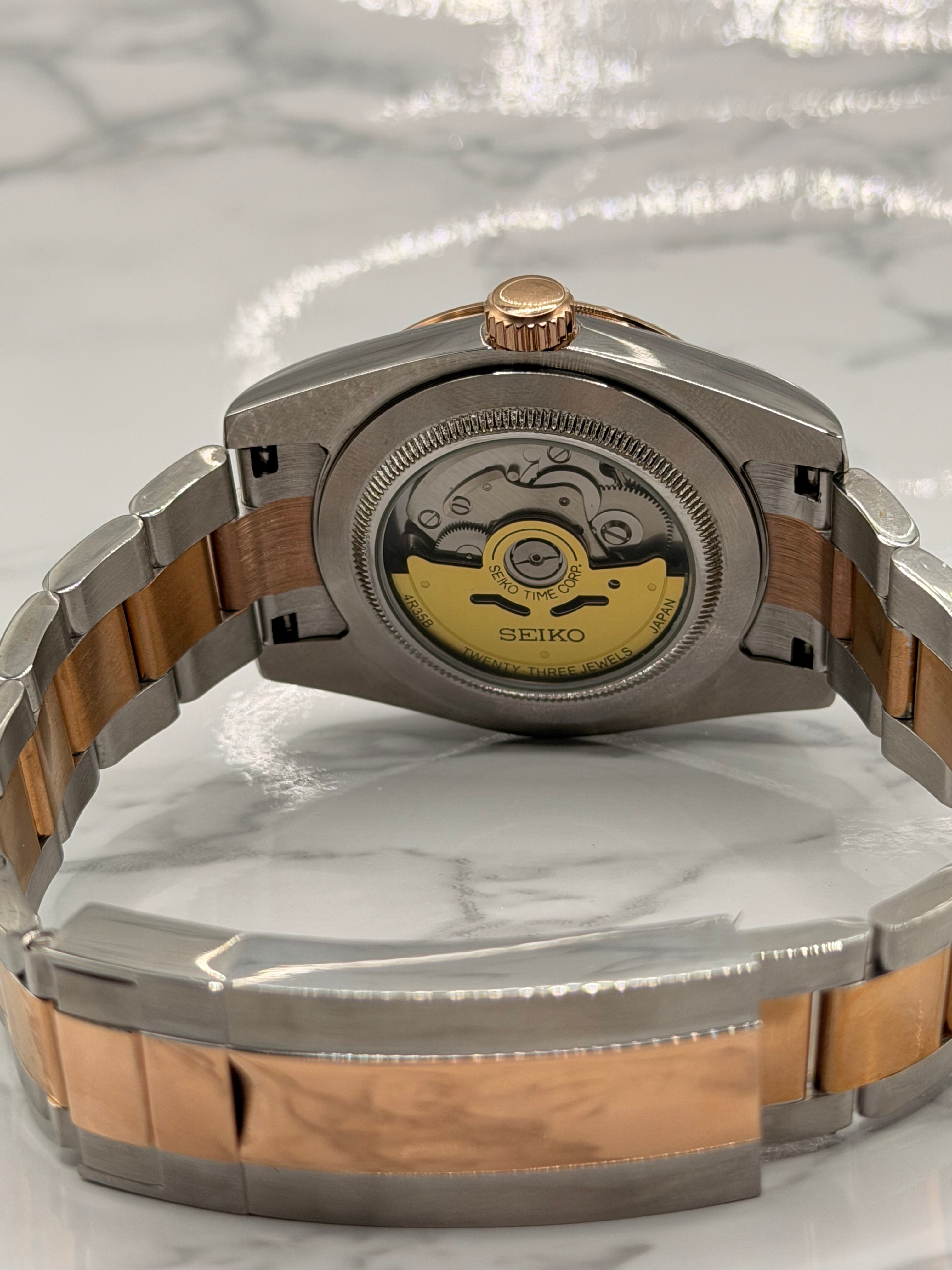 Datejust Silver Bronze Roman