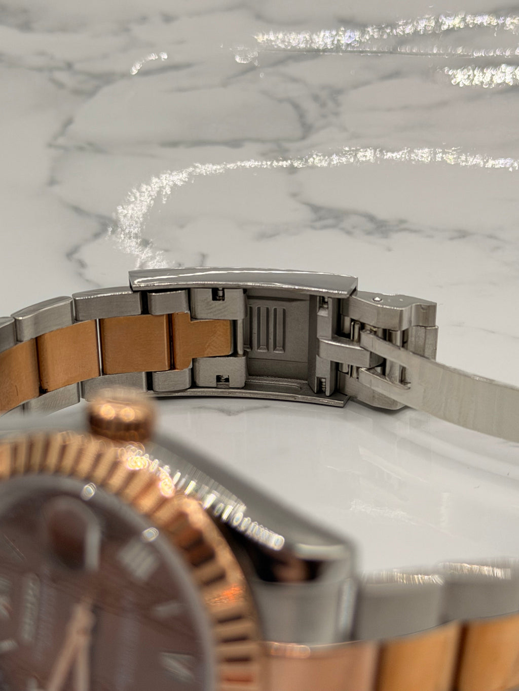 Datejust Silver Bronze Roman