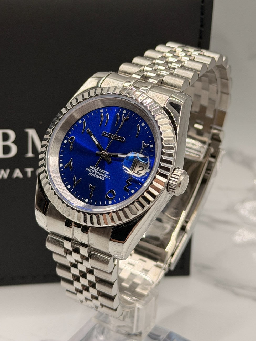 Datejust Arabic Blue