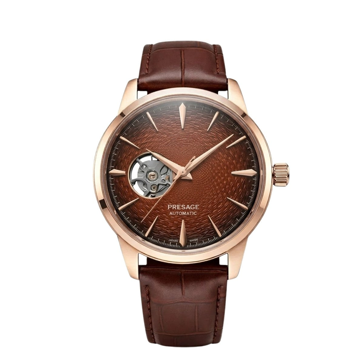 Presage Rose Gold Chocolate