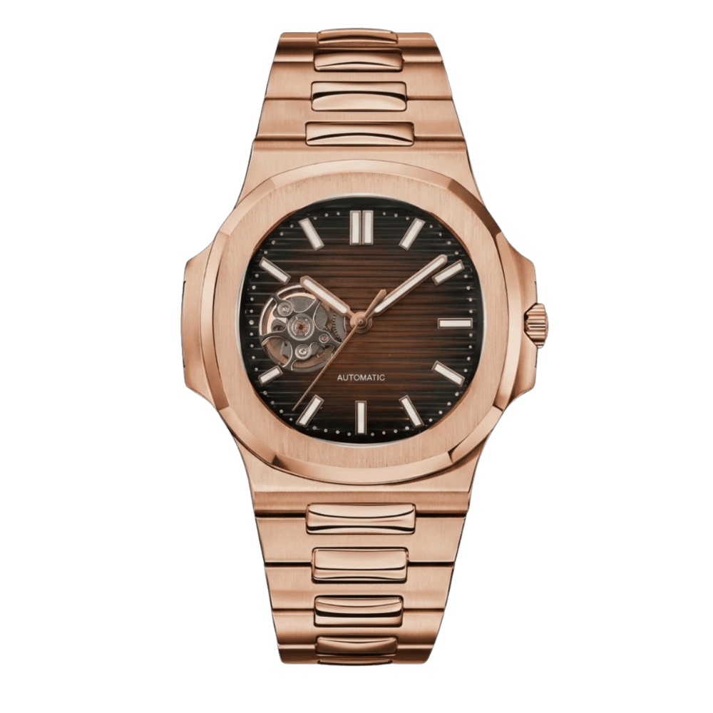 Nauteiko Openheart Rose Gold Chocolate