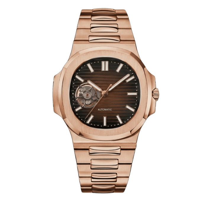 Nauteiko Openheart Rose Gold Chocolatte